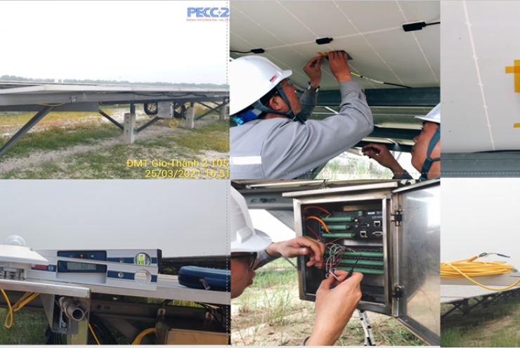 Dịch vụ “khám sức khỏe” nhà máy điện mặt trời của PECC2POM