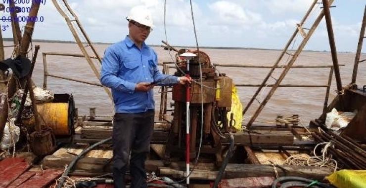 Khoan Khảo sát trên biển Dự án Điện Gió Tân Thuận