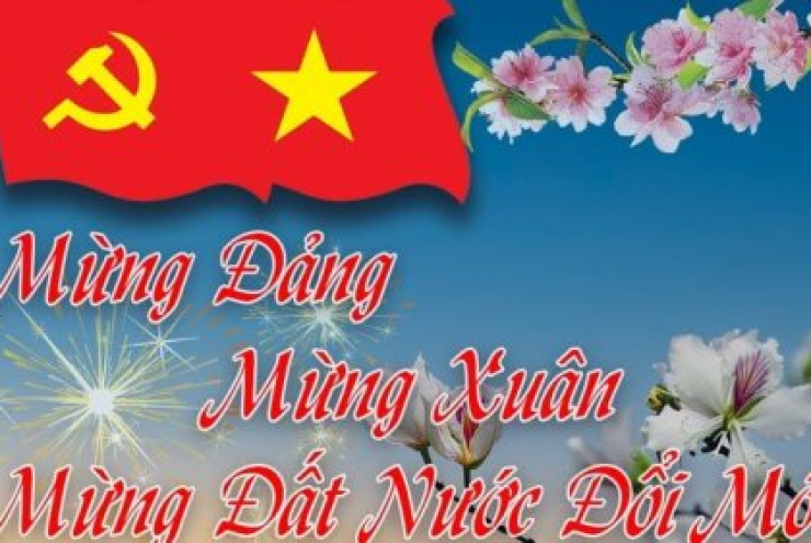 NHIỆT LIỆT CHÀO MỪNG KỶ NIỆM 95 NĂM NGÀY THÀNH LẬP ĐẢNG CỘNG SẢN VIỆT NAM (03/02/1930 - 03/02/2025)