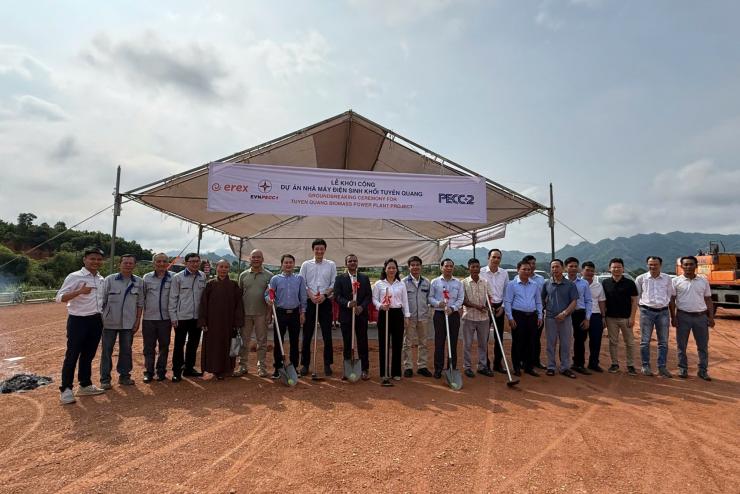KHỞI CÔNG DỰ ÁN NHÀ MÁY ĐIỆN SINH KHỐI TUYÊN QUANG