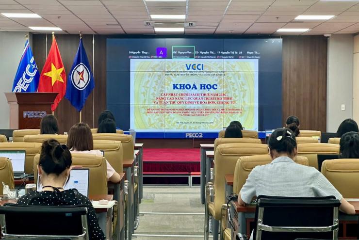 TẬP HUẤN VỀ CHÍNH SÁCH THUẾ NĂM 2026: NÂNG CAO NĂNG LỰC QUẢN TRỊ RỦI RO VÀ TUÂN THỦ CHO ĐỘI NGŨ LÀM CÔNG TÁC TÀI CHÍNH – KẾ TOÁN PECC2