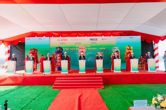 ĐỘNG THỔ DỰ ÁN NHÀ MÁY ĐIỆN SINH KHỐI YÊN BÁI 1